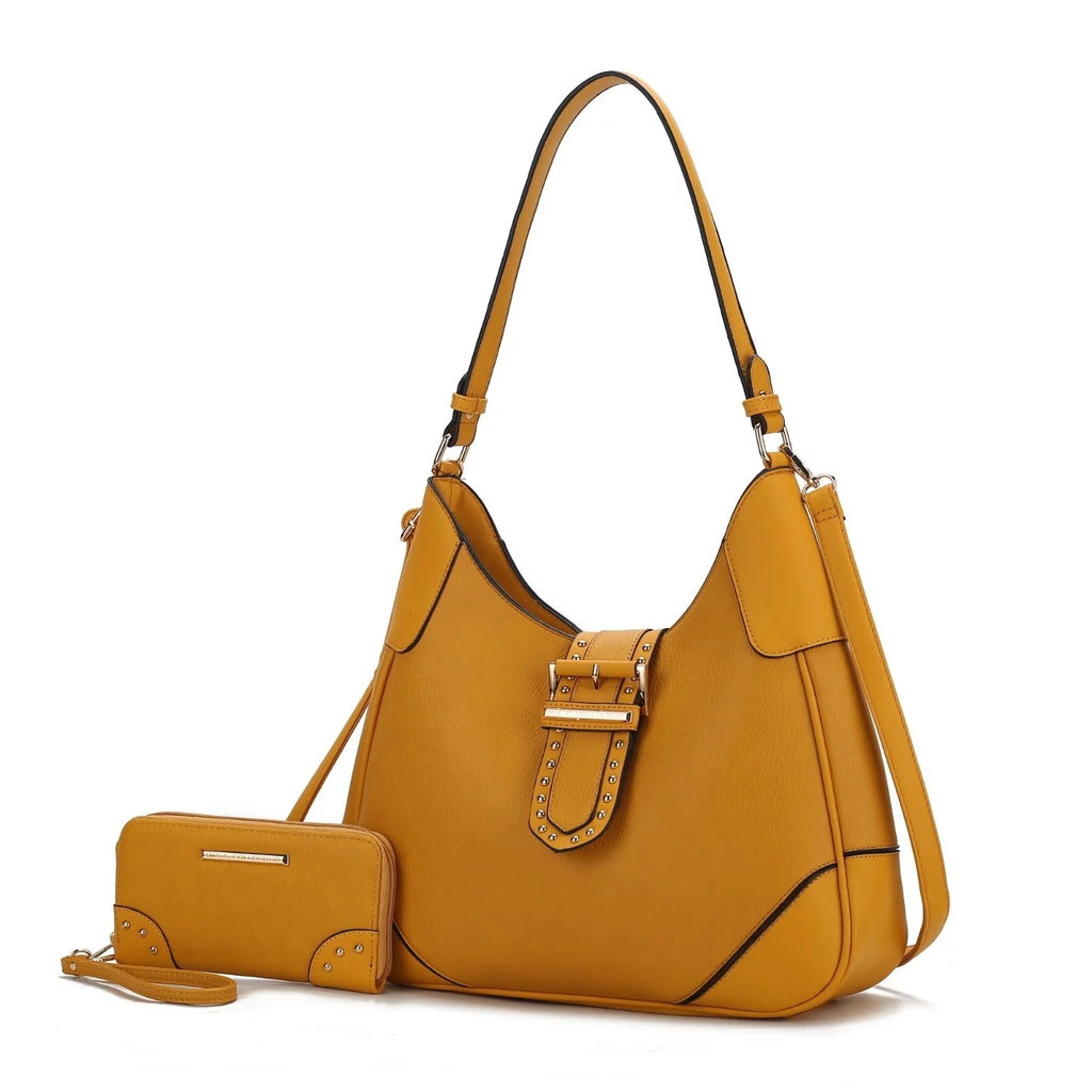 Women's Shoulder Handbag & Matching Wallet 2 Piece Set M188