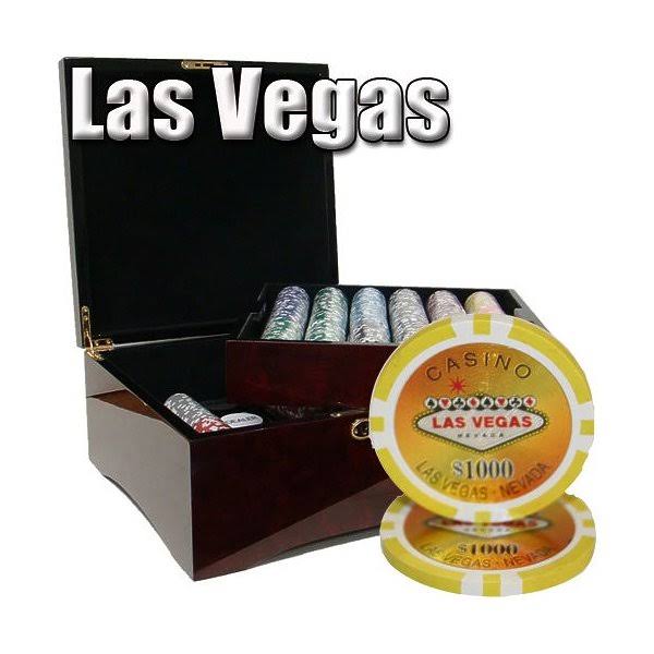 14g Poker Chip Set in Aluminum Carry Case V619