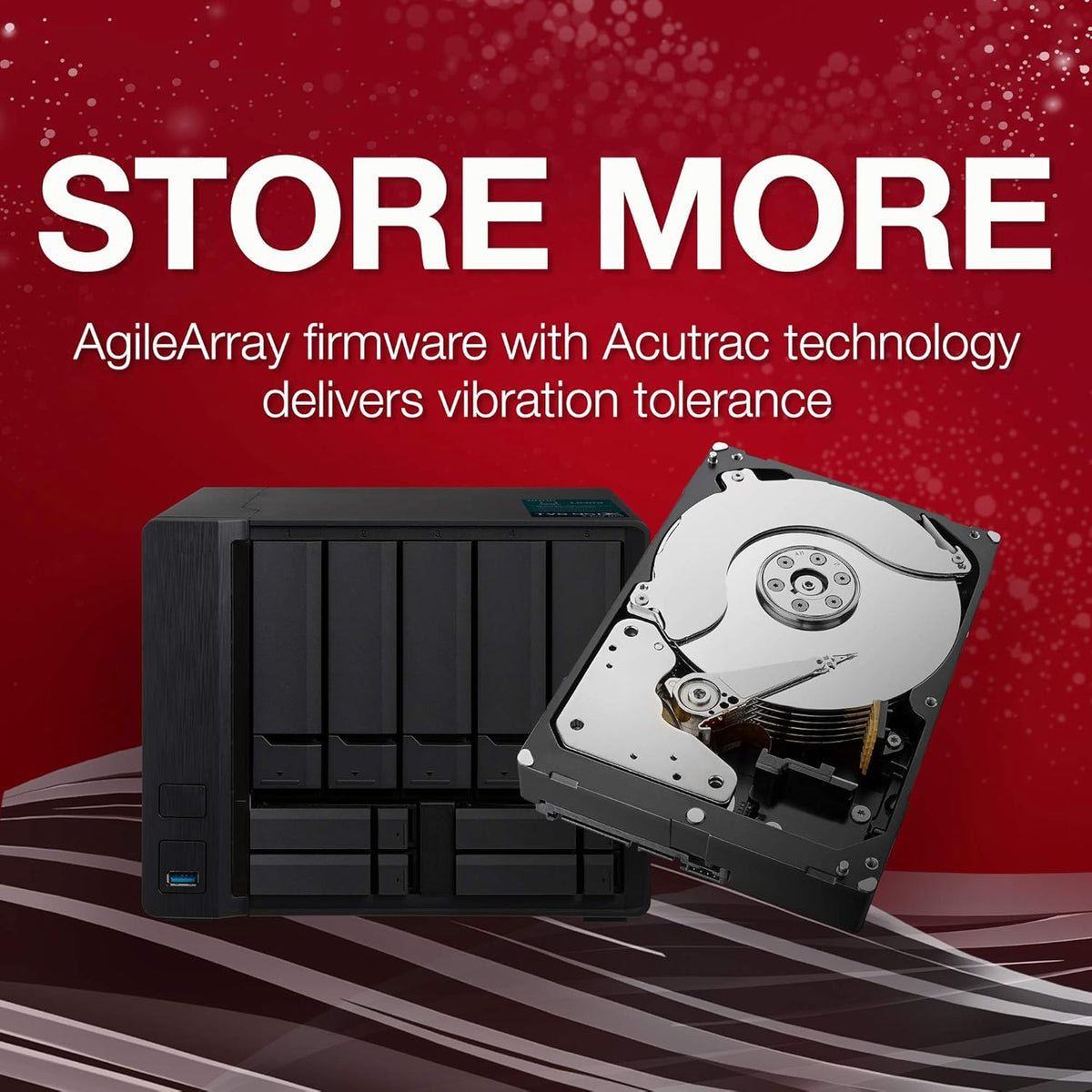 6TB NAS Internal Hard Drive HDD 3.5 Inch SATA 7200 RPM 256MB Cache V31411