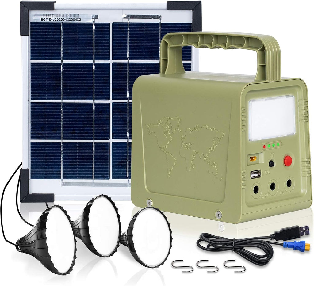 84Wh Portable Power Station with 18W Solar Panel M948930