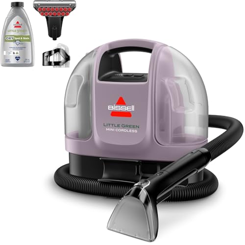 Portable Carpet and Upholstery Deep Cleaner with Self-Cleaning Tool M458514