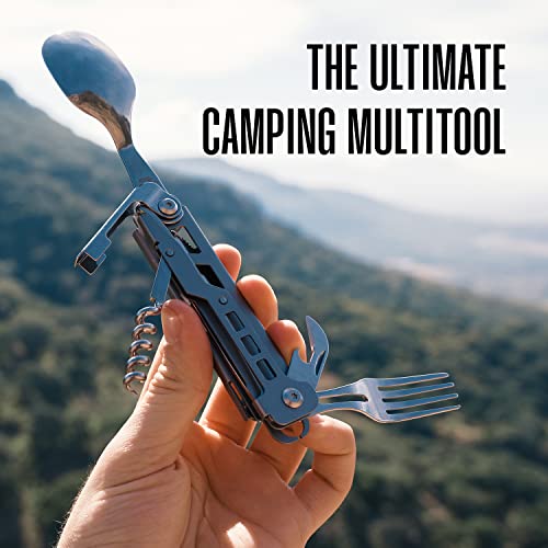 10 In 1 Stainless Steel Pocket Hatchet Multi tool With Sheath R63599