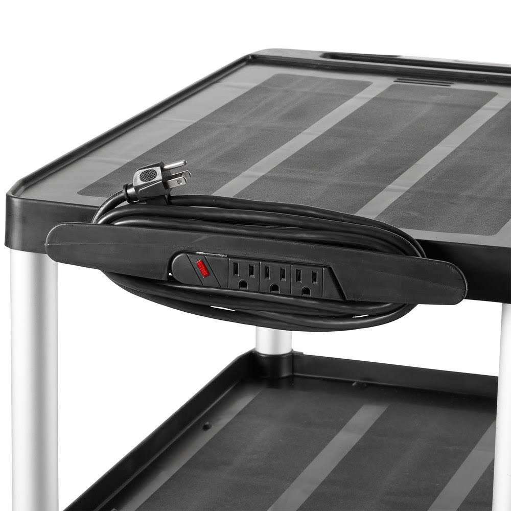 MediaMaster Three-Shelf AV Cart with Cabinet R147062