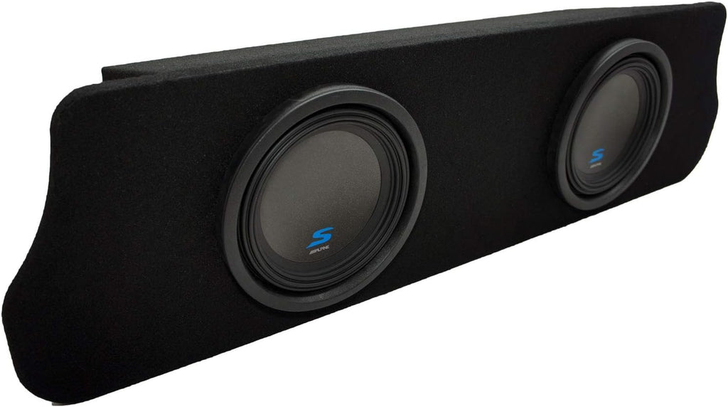 Compatible with 1994-2004 Ford Mustang Coupe Dual 10 Subwoofer Box Enclosure B892593