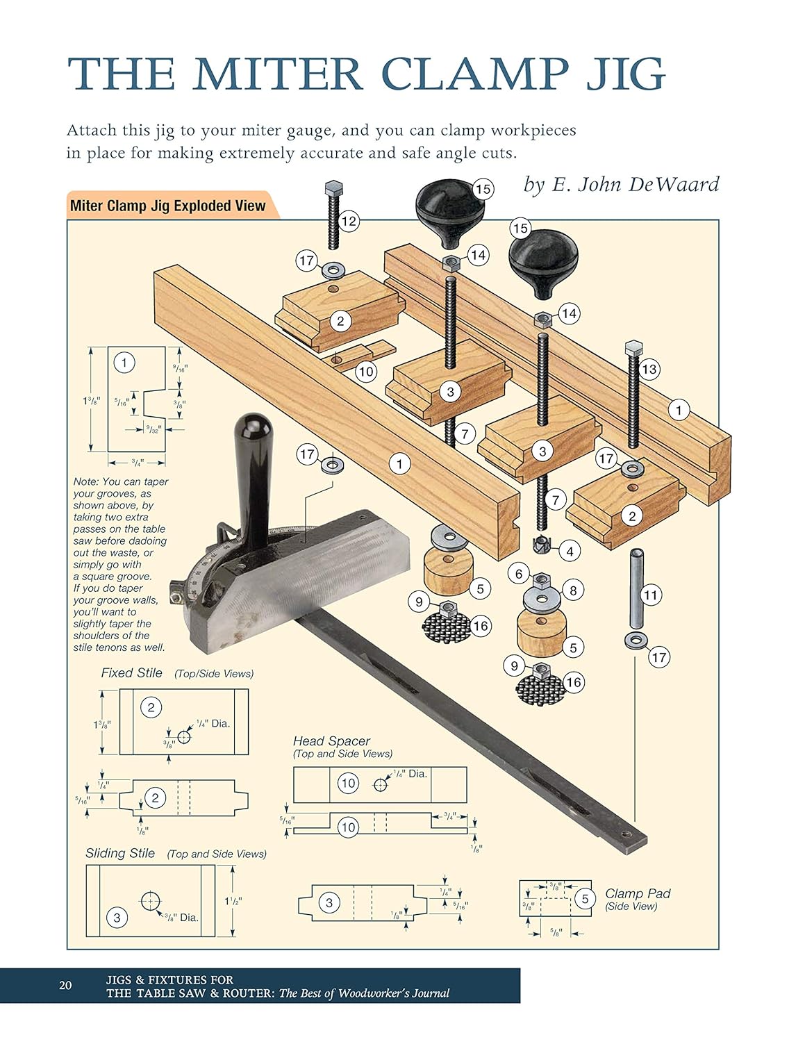 26 Innovative Designs for the Table Saw & Router T83443