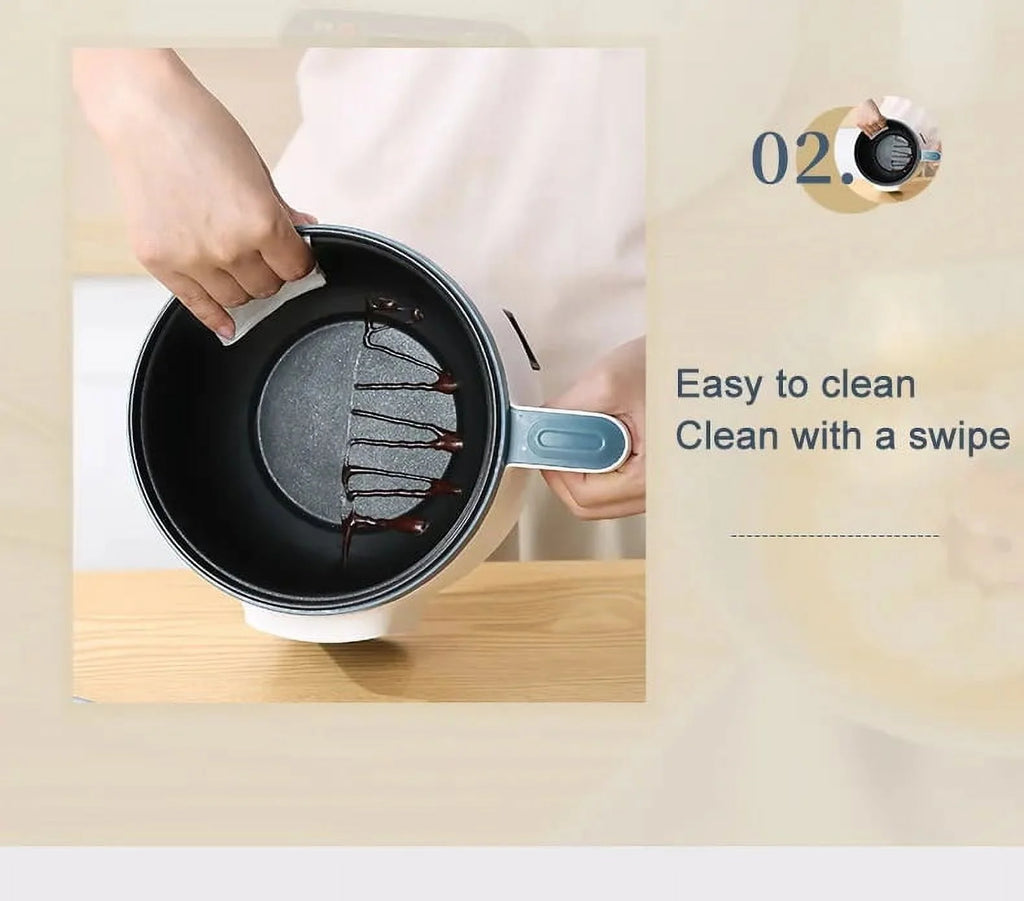 220V Electric Rice Cooker Double Layer Non-Stick Hotpot Pan L958680