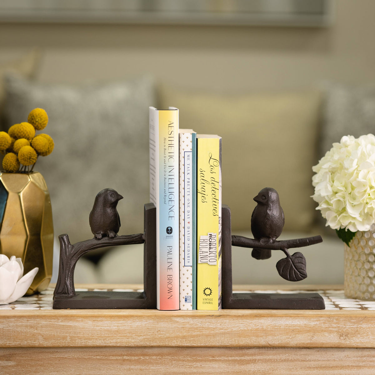 Cast Iron Bookend Set Y96452