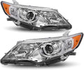 Headlight Assembly with Chrome Housing Clear Lens Y91463