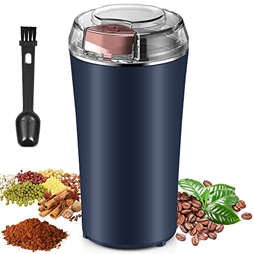 Stainless Steel Coffee Grinder (WHITE) Q80031