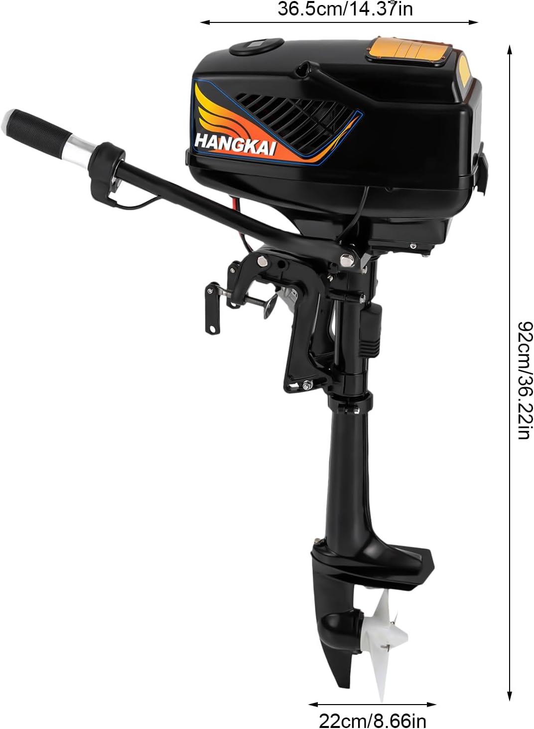 1200W 48V Brushless Electric Outboard Motor P822