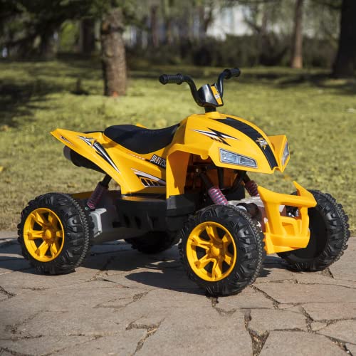 Black 24V Ride on ATV Kids Quad 4-Wheeler Electric 4WD with 9AH Battery K799
