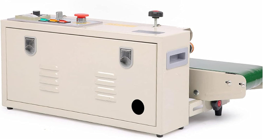 Continuous Sealing Machine Automatic Band Sealer with Digital Thermostat for Plastic Poly Bag Film 110V M720