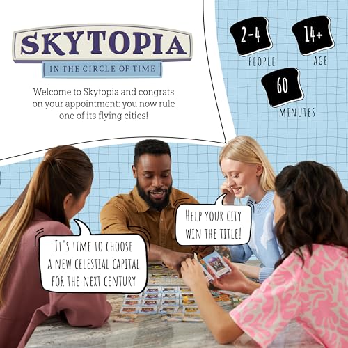 Family Board Game for 2 to 4 Players Ages 8+ W5279