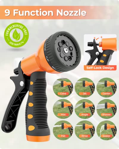 Garden Hose Reel, 1/2 in x 100 ft Wall Mounted, Grey N359