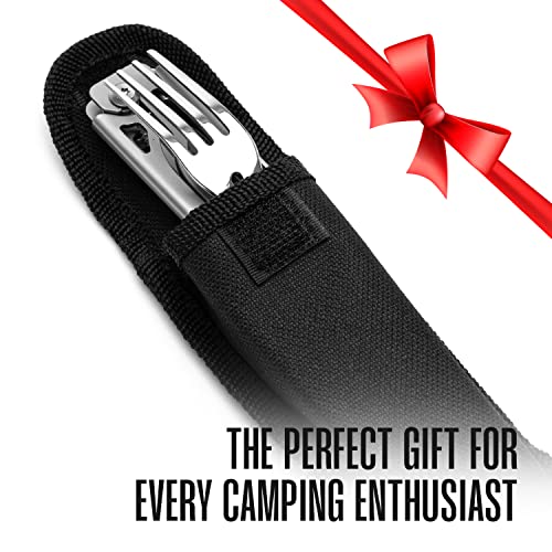 10 In 1 Stainless Steel Pocket Hatchet Multi tool With Sheath R63599
