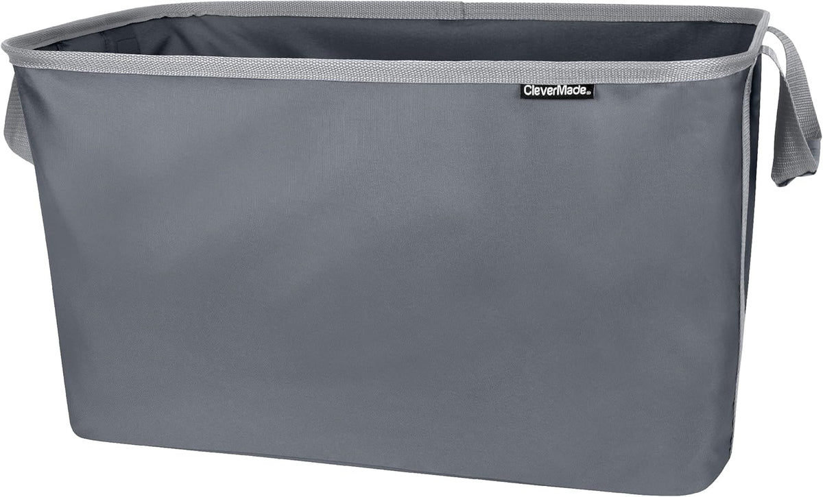 Collapsible Fabric Laundry Basket with Carry Handles N4347