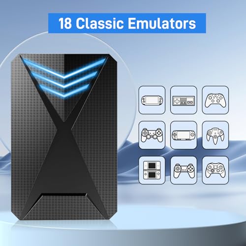 2T Retro Game Console Hard Drive with 18 Emulator Console D83163