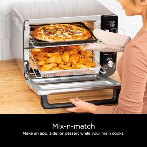 12-in-1 Double Oven with FlexDoor, Stainless Steel G344