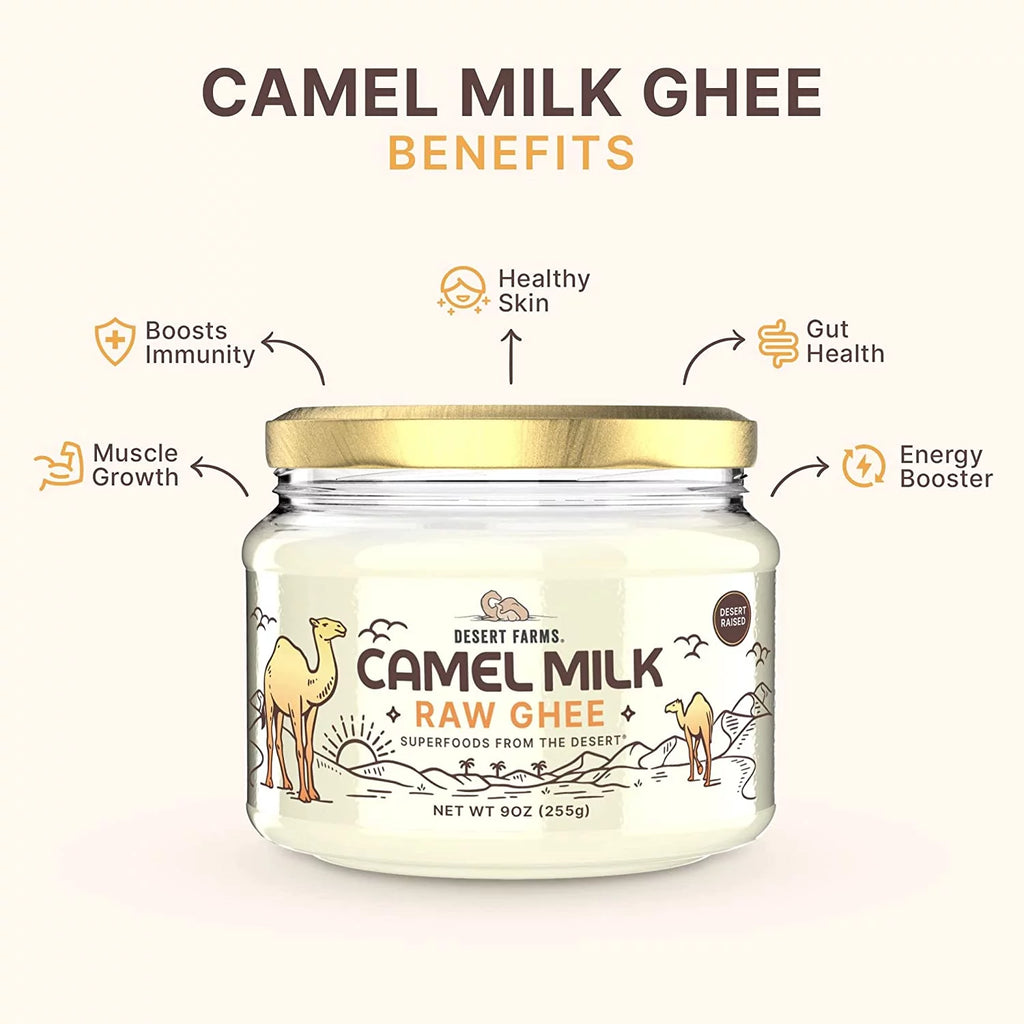 Grass-Fed Camel Ghee Butter (250 gms) Clarified Butter J4442