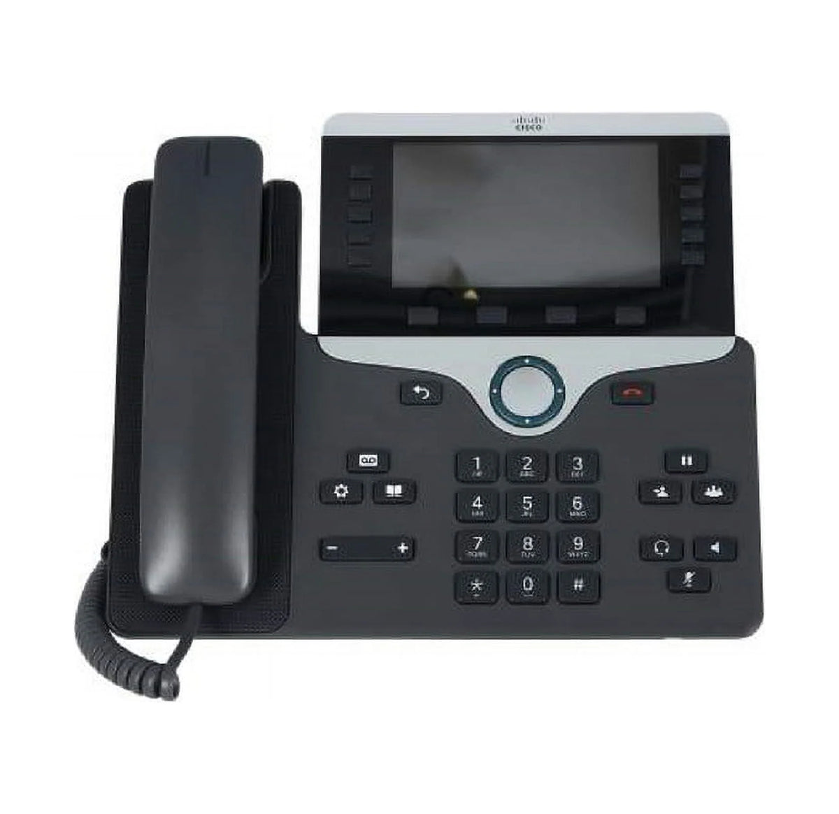 Used Cisco 2x RJ-45 Ports Power over Ethernet PoE VoIP Phone D33469