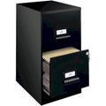 Black 2-Drawer Metal Vertical File Cabinet K56236