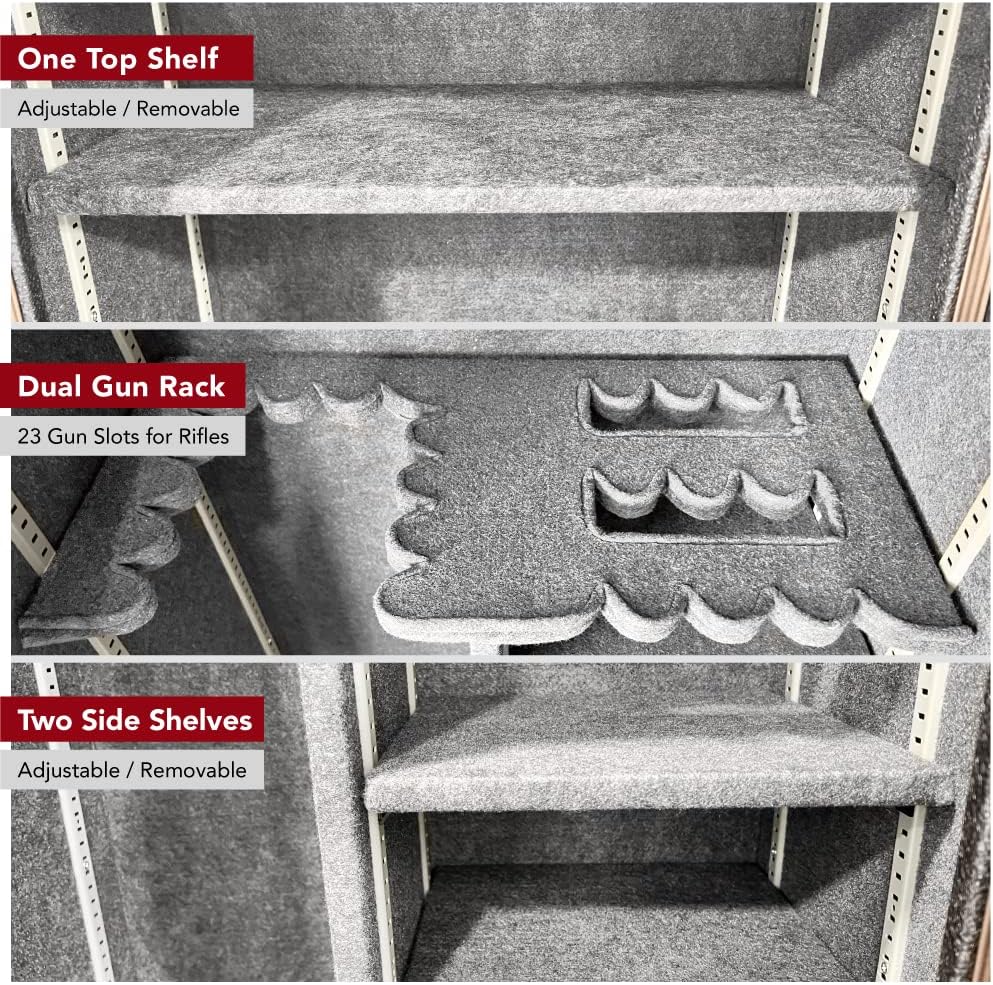 23 Long Gun Storage Safe with 30 Minute Fire Protection P711475
