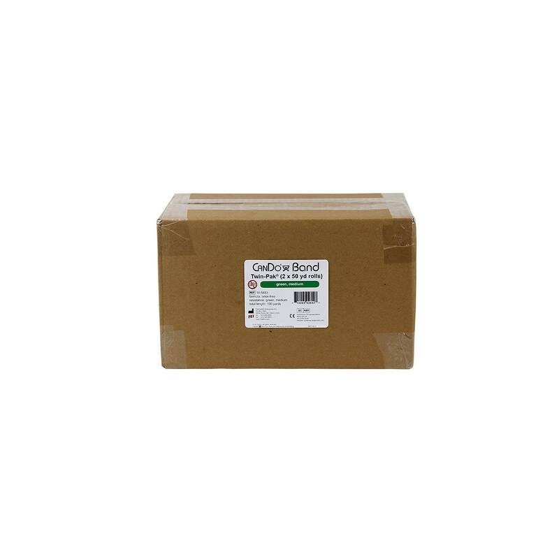 Latex Free Exercise Band 100 Yard Green-Medium M547