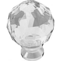 Clear Faceted Acrylic Cabinet Knobs K2394