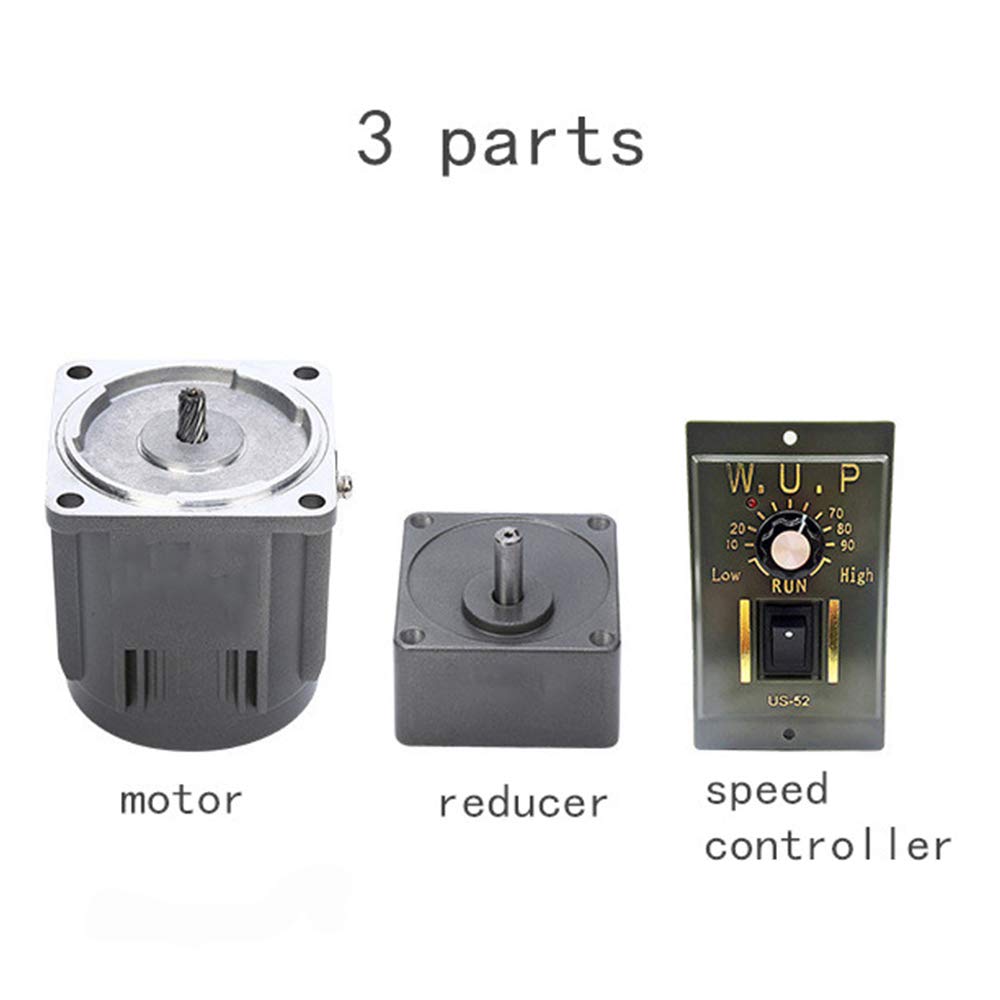 250W Electric Single-Phase Reversible Geared Motor 110V Q554