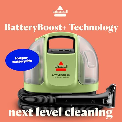 Portable Carpet and Upholstery Deep Cleaner with Self-Cleaning Tool M458514