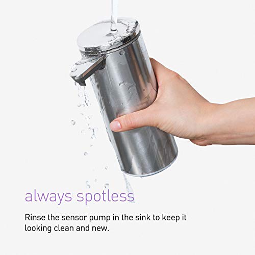 9 oz. Touch-Free Rechargeable Sensor Liquid Soap Pump Dispenser L35210