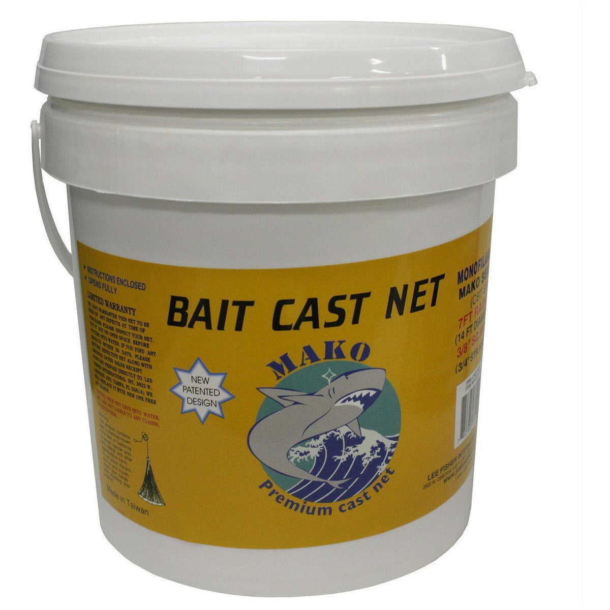 5 Feet 3/8 inch Cast Net Z7608