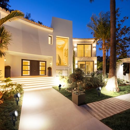 Cold White Solar Spot Lights IP65 Waterproof Landscape Light L353