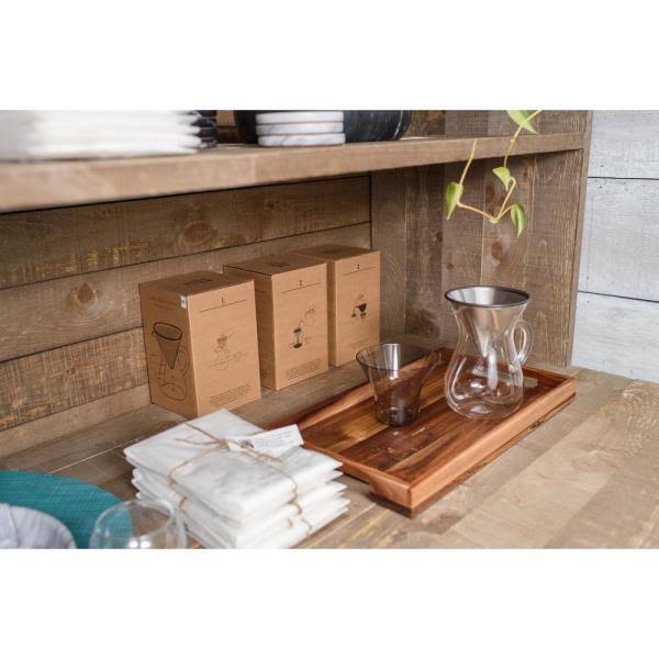 1 in. x 8 in. x 8 ft. Barn Wood Pine Board Driftwood Brown (3 per Box) Z1293