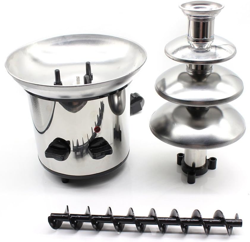 4-Tier Stainless Steel Chocolate Fondue Fountain G69120
