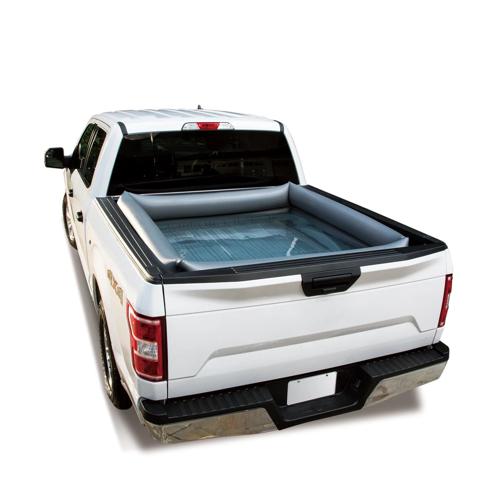 Gray Rectangular Inflatable Truck Bed Pool K461952