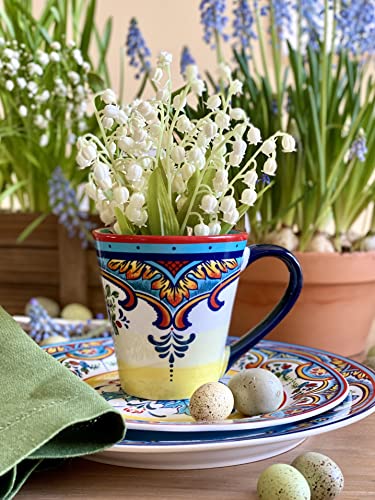 16 Piece Dinnerware Set, Service for 4, Multicolor Z805571