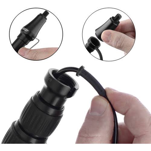 Aluminum Telescoping Boom Pole with XLR Cable F989110