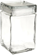 1.5 Quart Clear Glass Storage Jar Set of 4 A4963