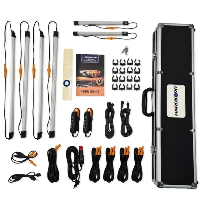 6 Bar LED 3 Colour Camp Light Kit L667140