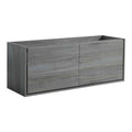 60" Ocean Gray Wood Bathroom Cabinet J332