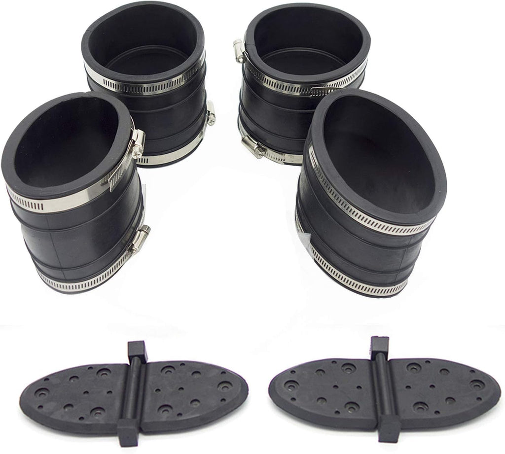 Exhaust Y-Pipe Kit Hose Bellow Pack of 2 X803