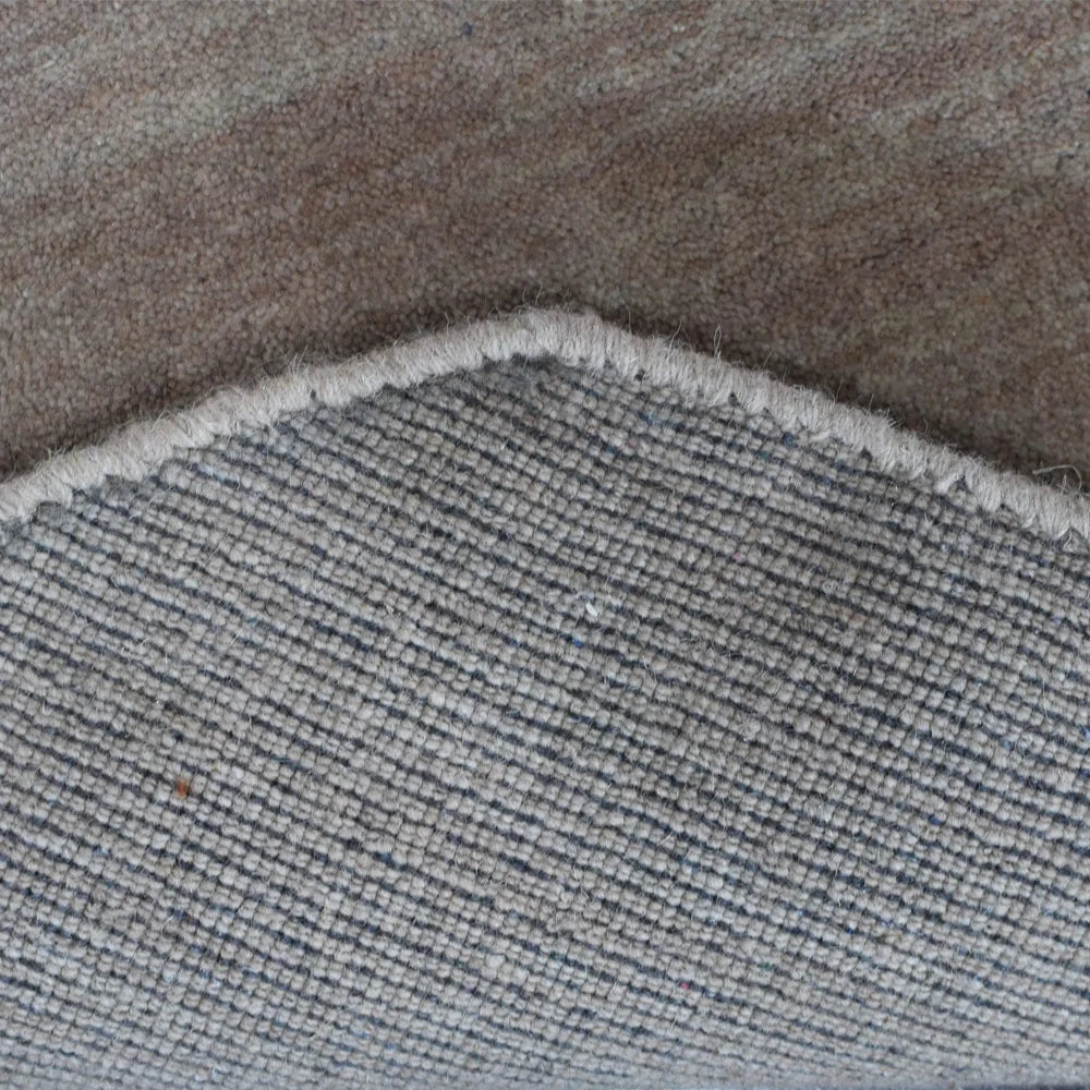 Hand Knotted Wool Area Rug, 8'x8', Octagon, Beige A9127