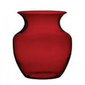 Ruby Red Glass Vase Set of 6 J492609