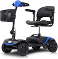 Blue 4 Wheel Folding Mobility Scooter C539