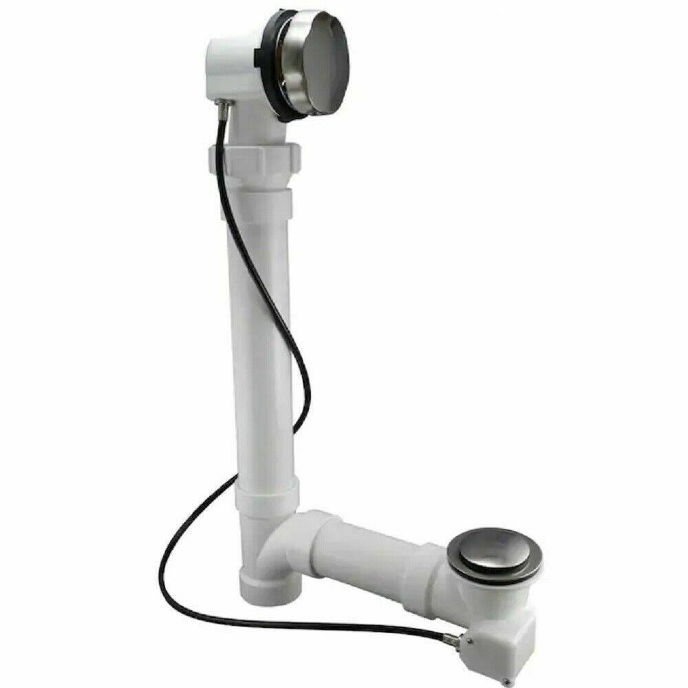 Brushed Nickel Bath Drain Kit with Cable Stopper K5963