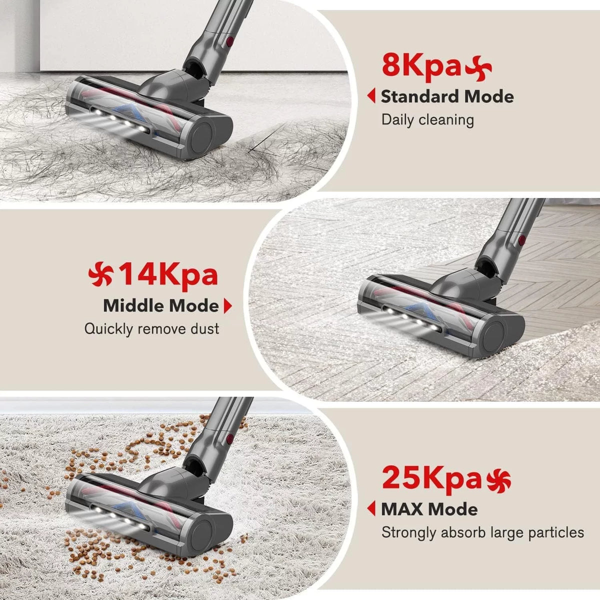 Cordless Stick Vacuum Cleaner H256