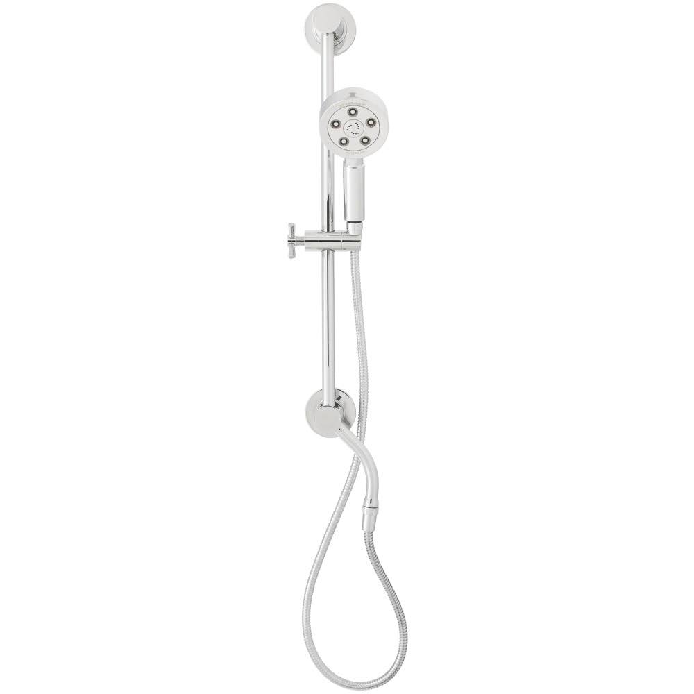 Polished Chrome Slide Bar with Hand Shower R168