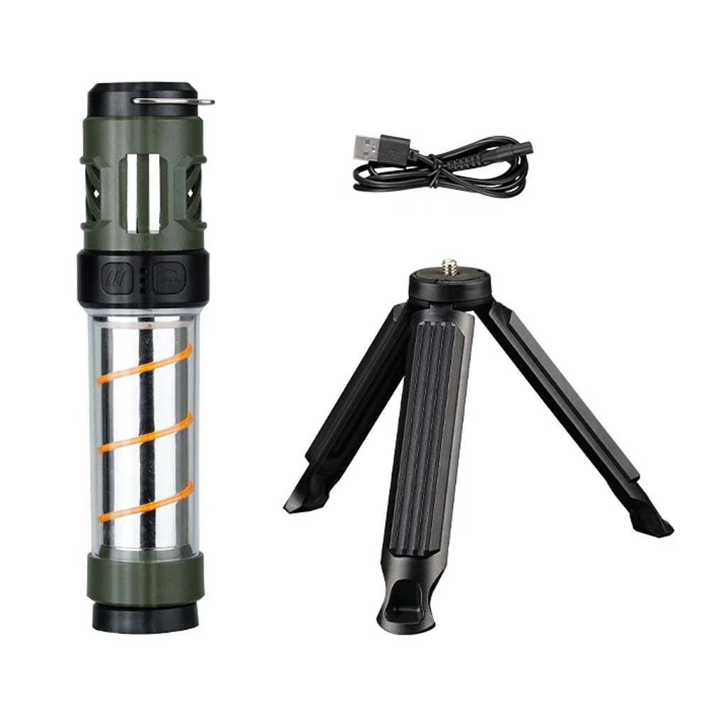 Tent Lamp with Mosquito Tent, 5 Modes, Portable LED Tent Lamp O544