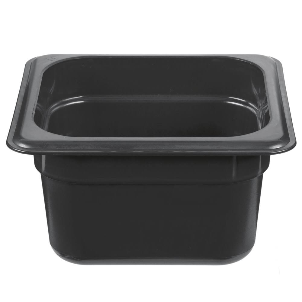 1/6 Size High Heat X-Pan - 4x22 Deep - Black Onyx S1847